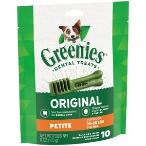 6 oz. Greenies Petite Mini Treat Pack - Treats